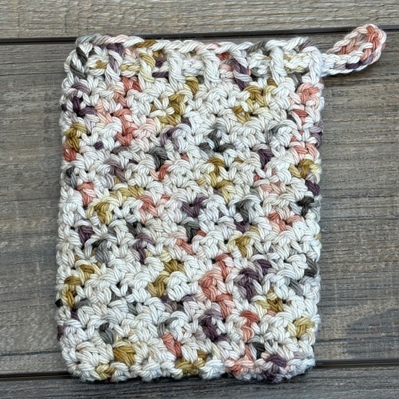 Hand Crafted Other - Crochet Bar Soap Saver Cotton Handcrafted Exfoliating Drawstring Pouch Bag